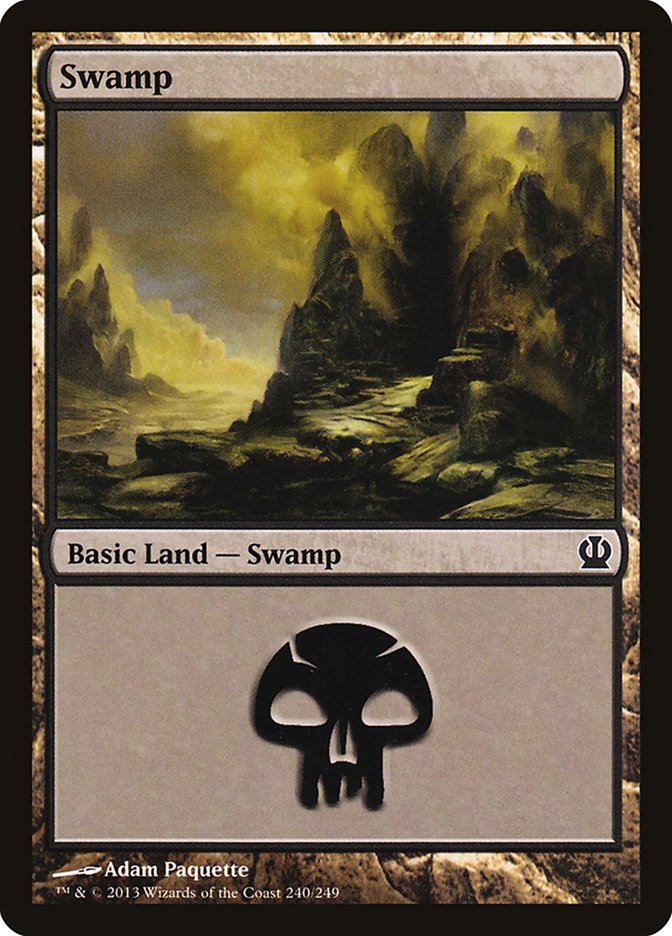 MTG Card Title: Swamp THS/240