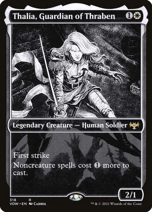 MTG Card Title: Thalia, Guardian of Thraben VOW/318
