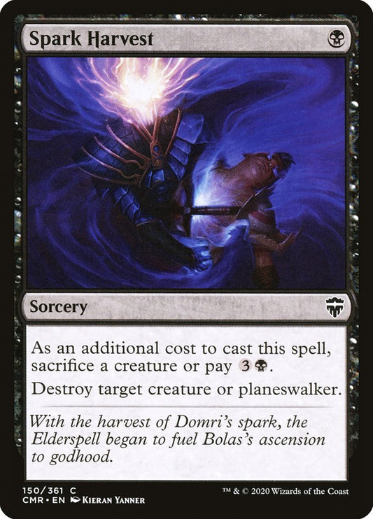 MTG Card Title: Spark Harvest CMR/150
