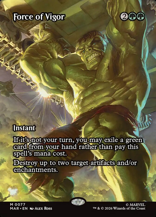 MTG Card Title: Force of Vigor MAR/77