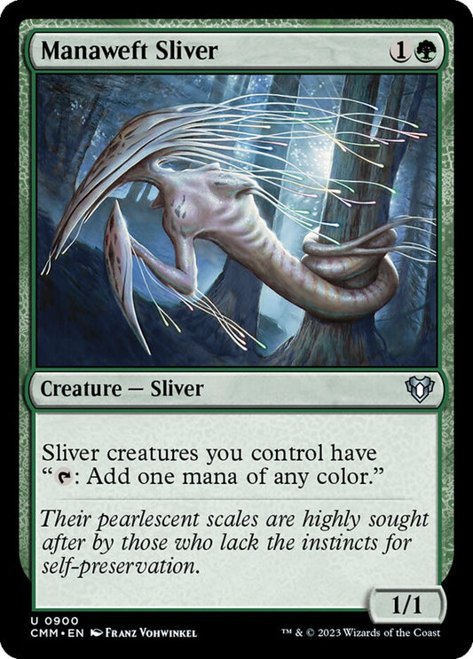 MTG Card Title: Manaweft Sliver CMM/900