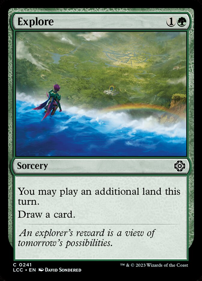 MTG Card Title: Explore LCC/241