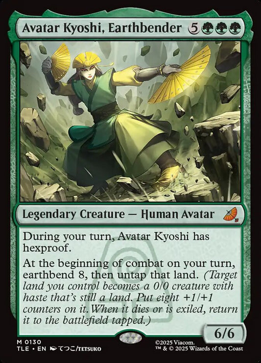 MTG Card Title: Avatar Kyoshi, Earthbender TLE/130