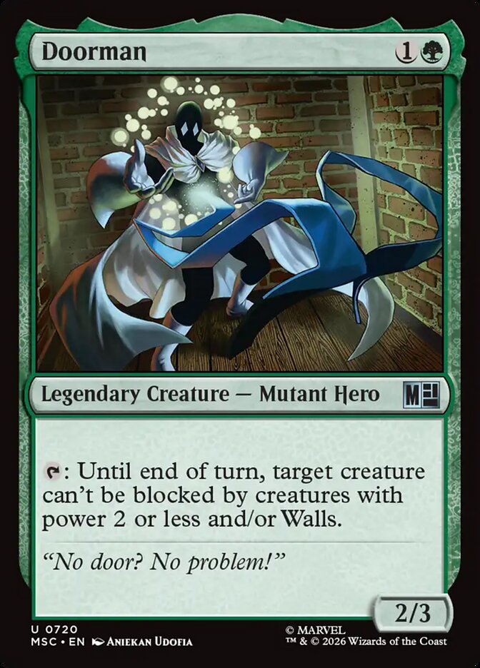 MTG Card Title: Doorman MSC/720