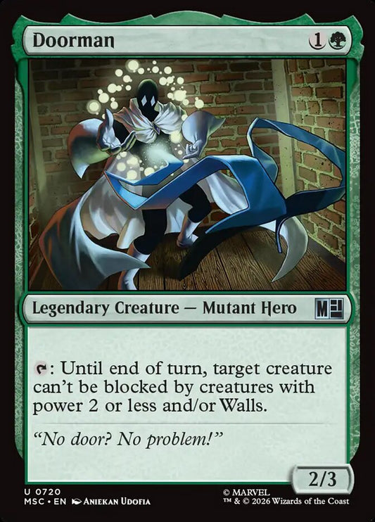 MTG Card Title: Doorman MSC/720