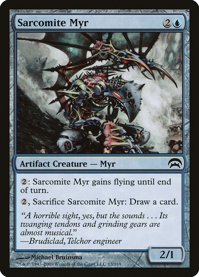MTG Card Title: Sarcomite Myr HOP/13