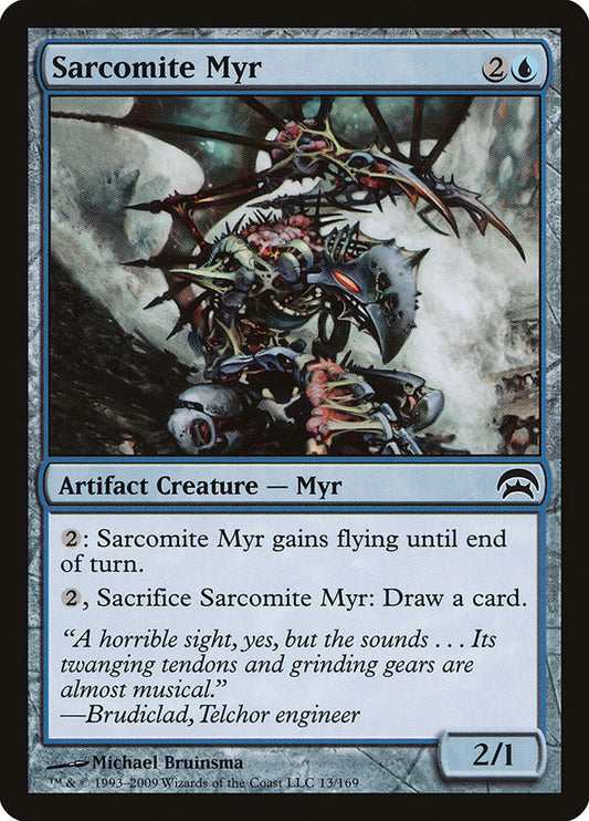 MTG Card Title: Sarcomite Myr HOP/13