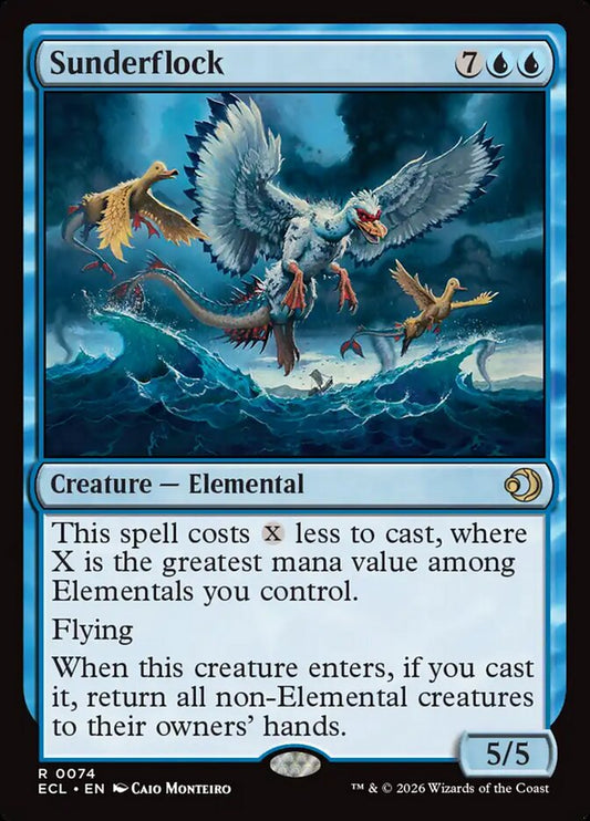 MTG Card Title: Sunderflock ECL/74