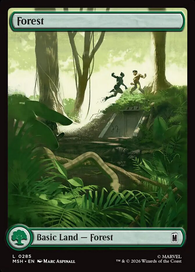MTG Card Title: Forest MSH/285