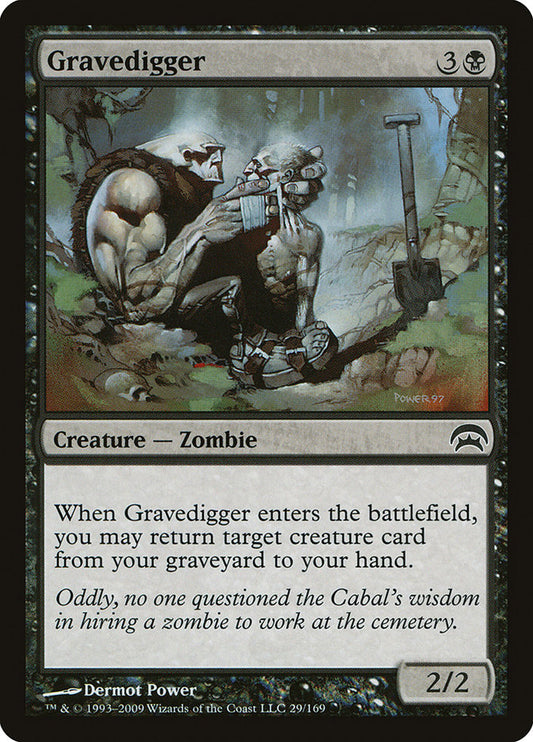 MTG Card Title: Gravedigger HOP/29