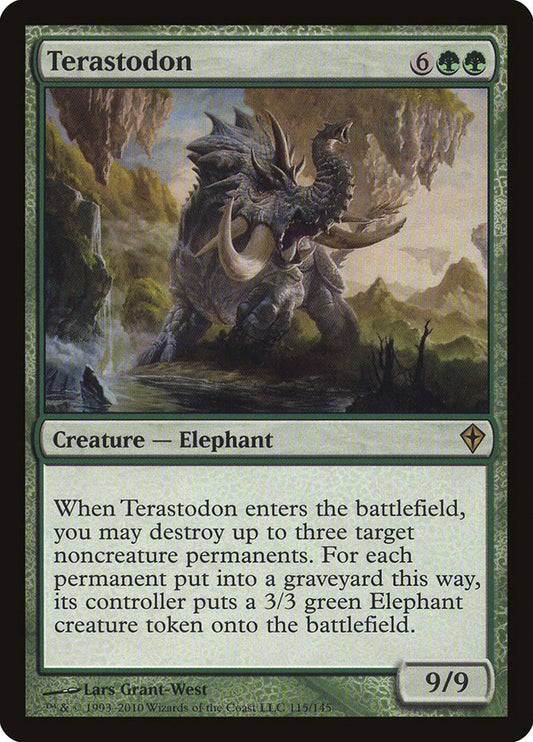 MTG Card Title: Terastodon WWK/115