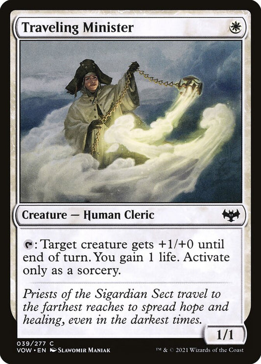 MTG Card Title: Traveling Minister VOW/39