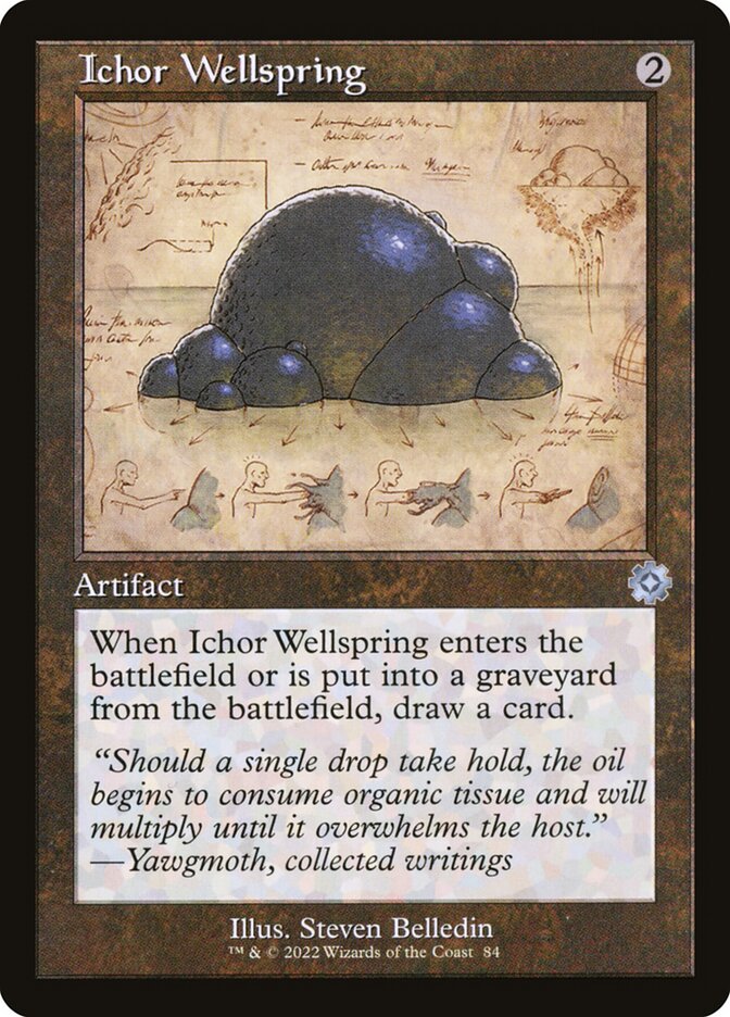 MTG Card Title: Ichor Wellspring BRR/84