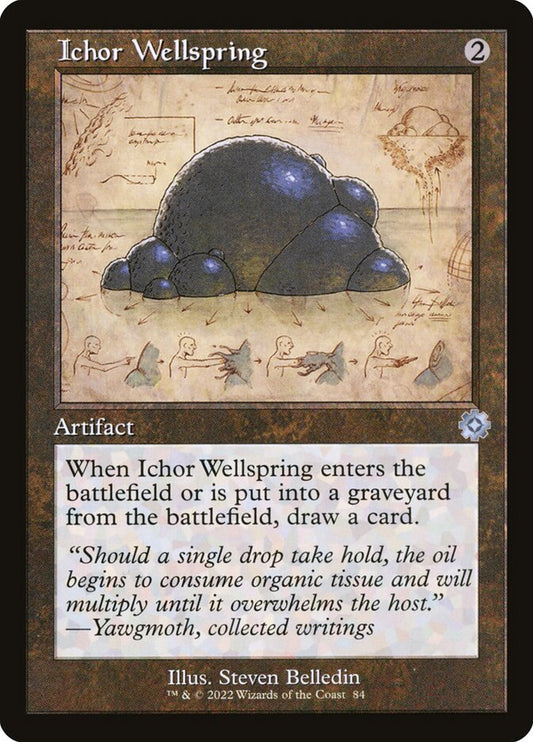 MTG Card Title: Ichor Wellspring BRR/84
