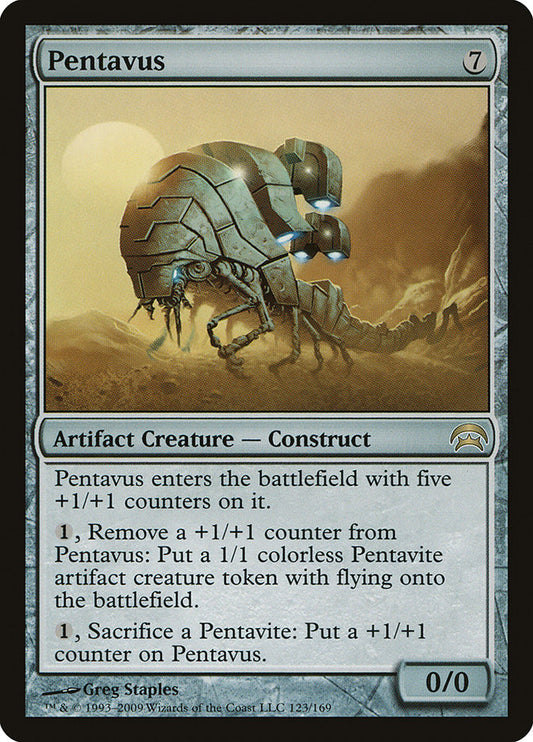 MTG Card Title: Pentavus HOP/123