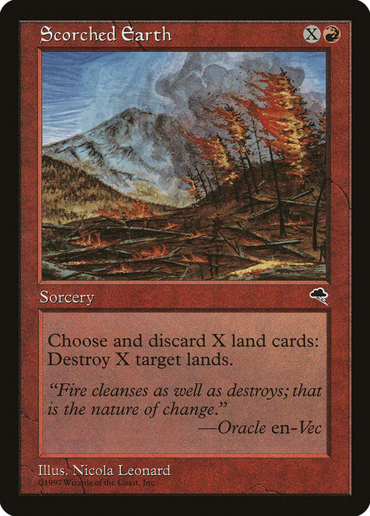 MTG Card Title: Scorched Earth TMP/200