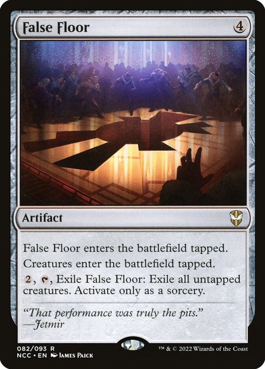 MTG Card Title: False Floor NCC/82