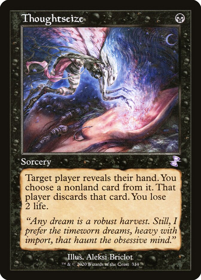 MTG Card Title: Thoughtseize TSR/334