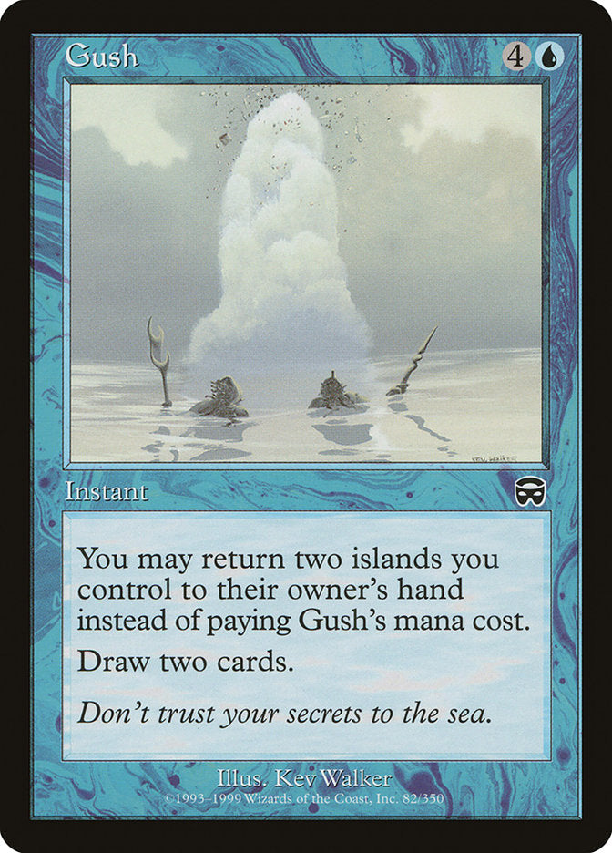 MTG Card Title: Gush MMQ/82