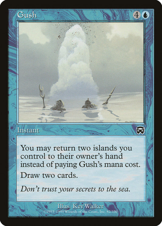 MTG Card Title: Gush MMQ/82