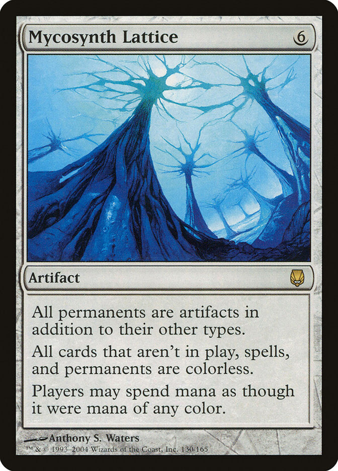 MTG Card Title: Mycosynth Lattice DST/130