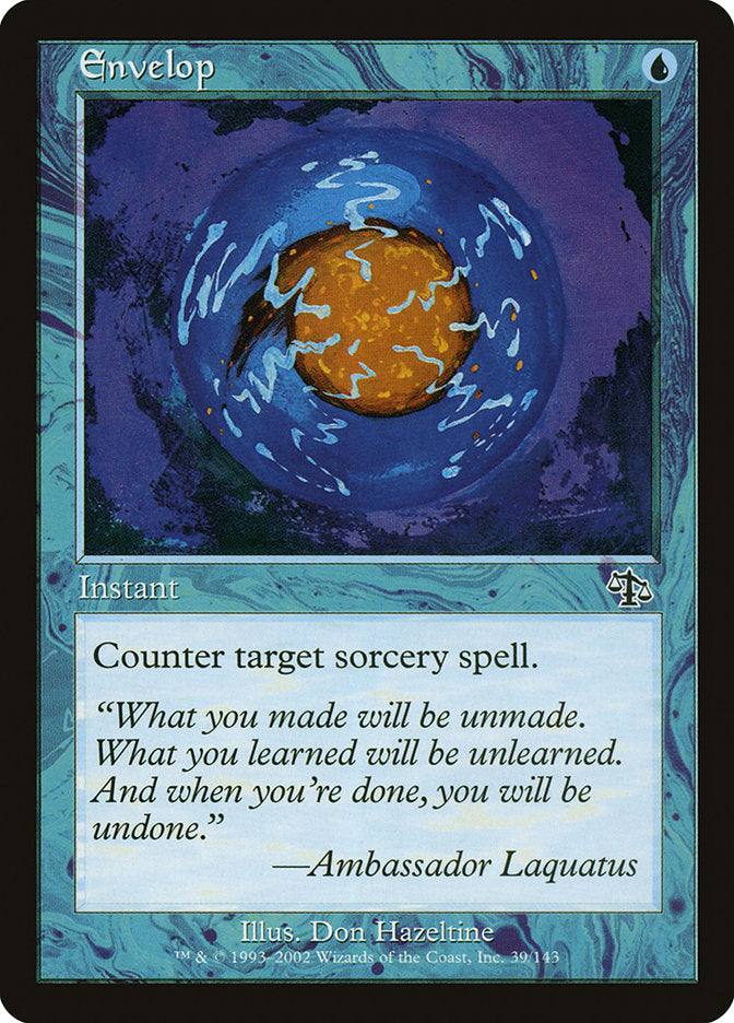 MTG Card Title: Envelop JUD/39