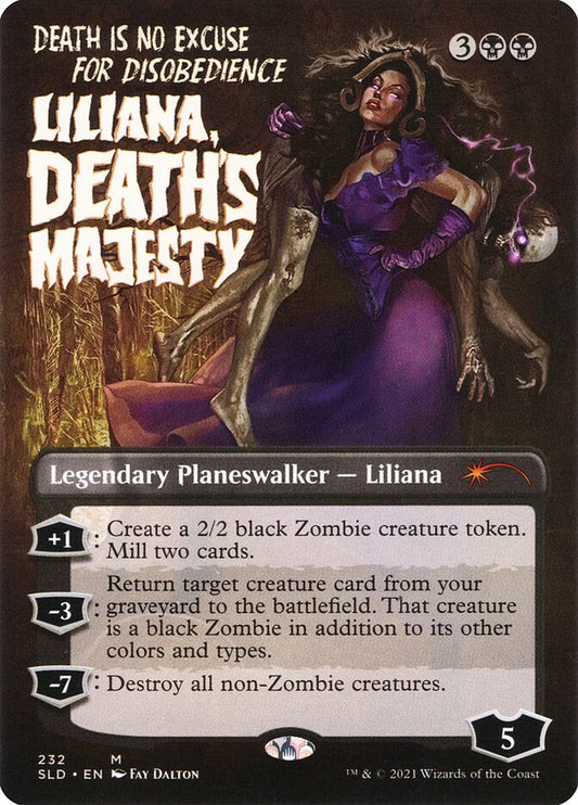 MTG Card Title: Liliana, Death's Majesty SLD/232