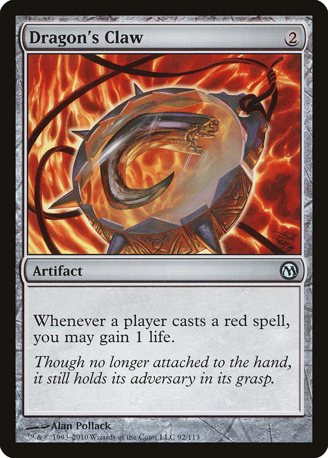 MTG Card Title: Dragon's Claw DPA/92