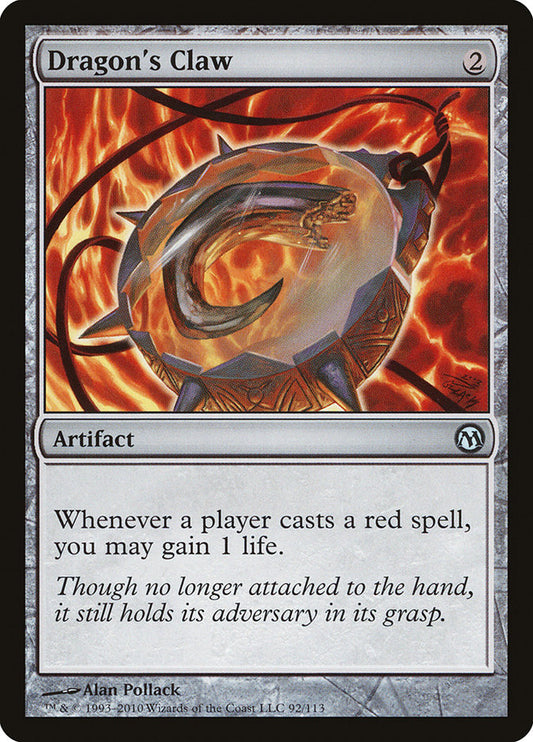 MTG Card Title: Dragon's Claw DPA/92