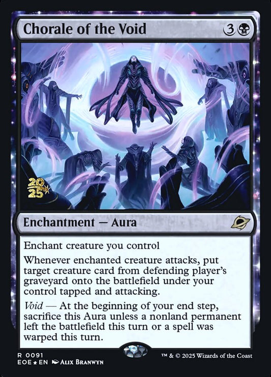 MTG Card Title: Chorale of the Void PEOE/91s