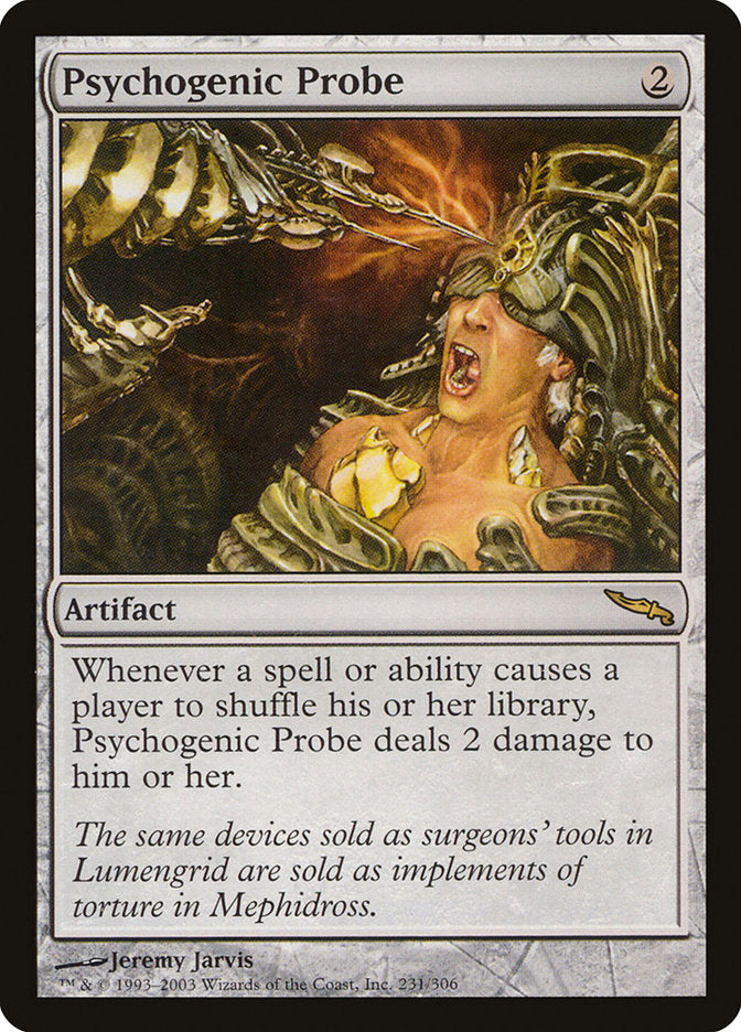 MTG Card Title: Psychogenic Probe MRD/231