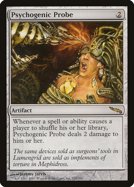 MTG Card Title: Psychogenic Probe MRD/231