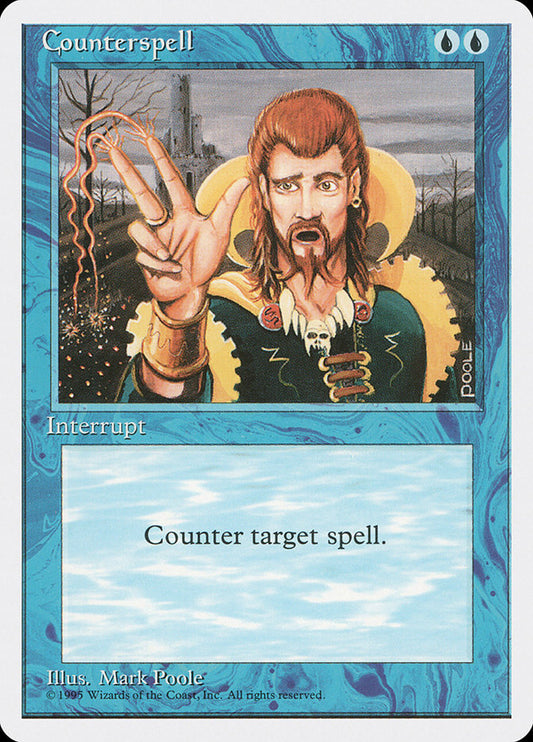 MTG Card Title: Counterspell 4ED/65