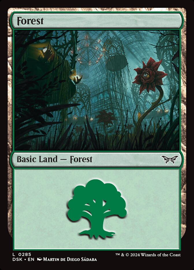 MTG Card Title: Forest DSK/285