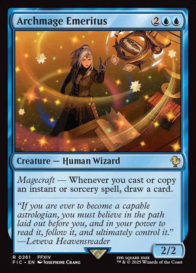 MTG Card Title: Archmage Emeritus FIC/261