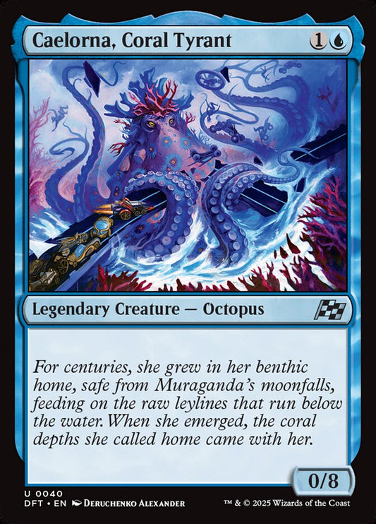 MTG Card Title: Caelorna, Coral Tyrant DFT/40