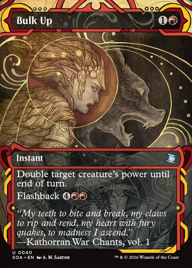 MTG Card Title: Bulk Up SOA/40