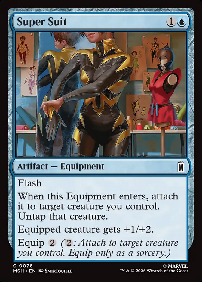 MTG Card Title: Super Suit MSH/78
