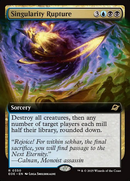 MTG Card Title: Singularity Rupture EOE/350