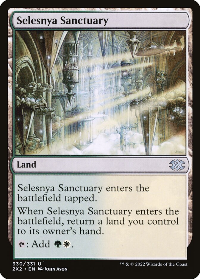 MTG Card Title: Selesnya Sanctuary 2X2/330