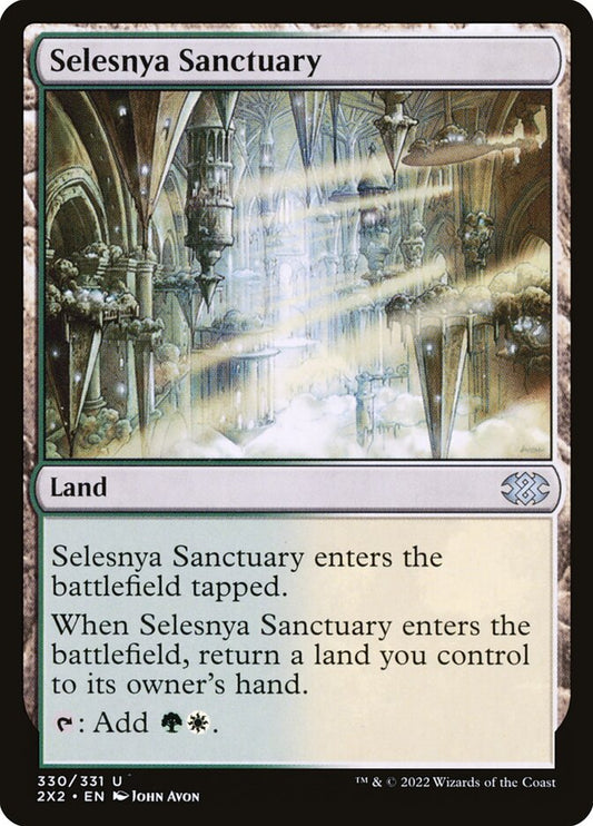MTG Card Title: Selesnya Sanctuary 2X2/330