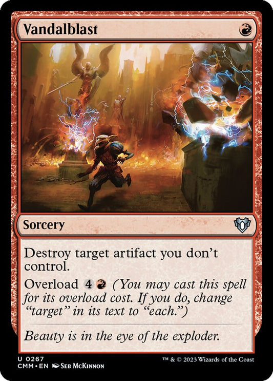 MTG Card Title: Vandalblast CMM/267