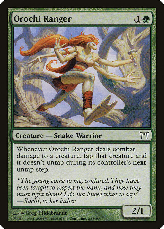 MTG Card Title: Orochi Ranger CHK/235