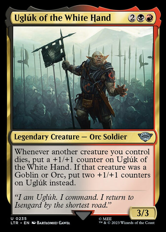 MTG Card Title: Uglúk of the White Hand LTR/235