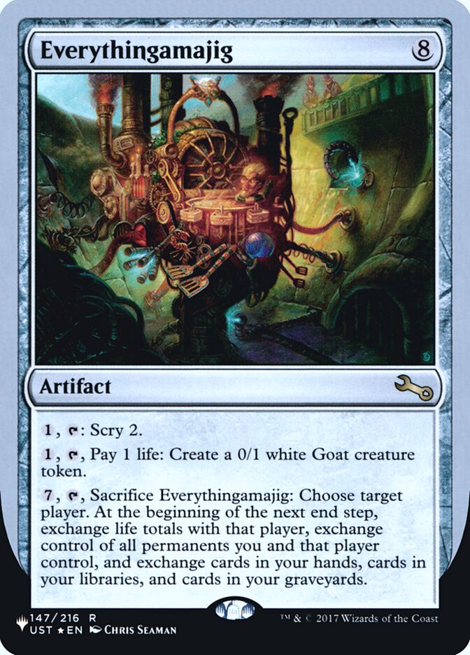MTG Card Title: Everythingamajig ULST/56