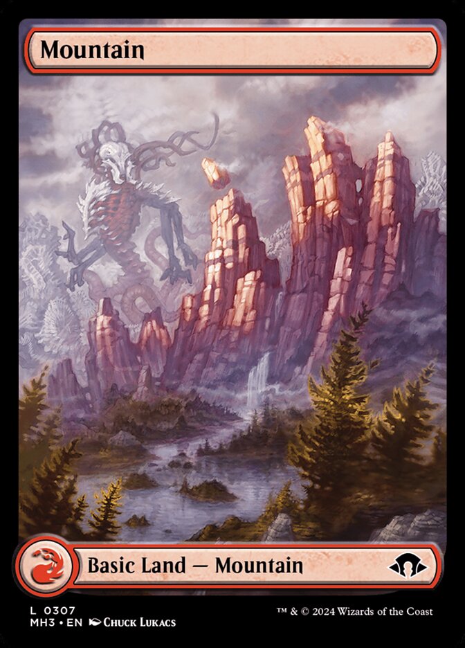 MTG Card Title: Mountain MH3/307