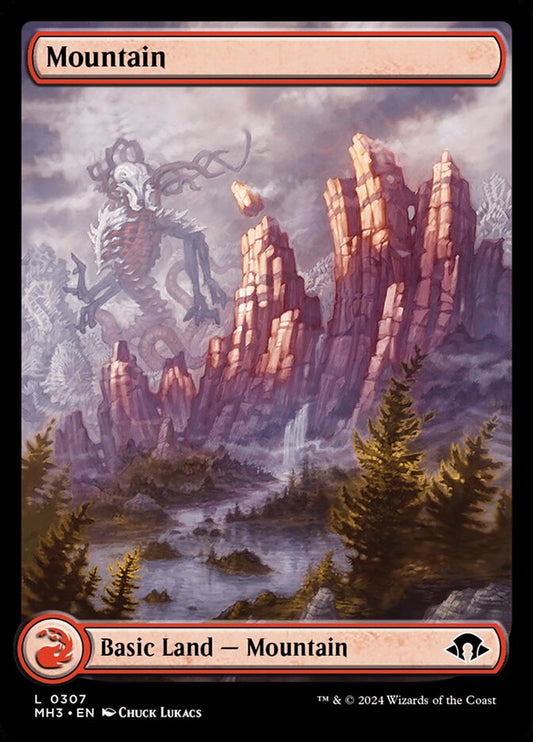 MTG Card Title: Mountain MH3/307
