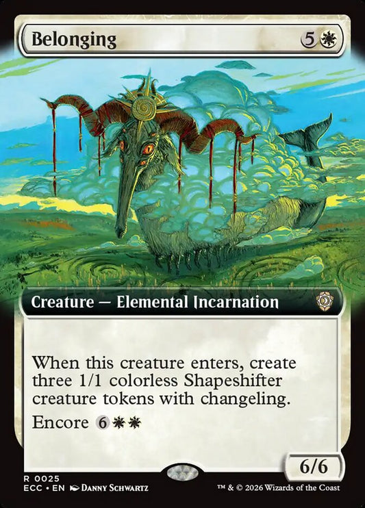 MTG Card Title: Belonging ECC/25