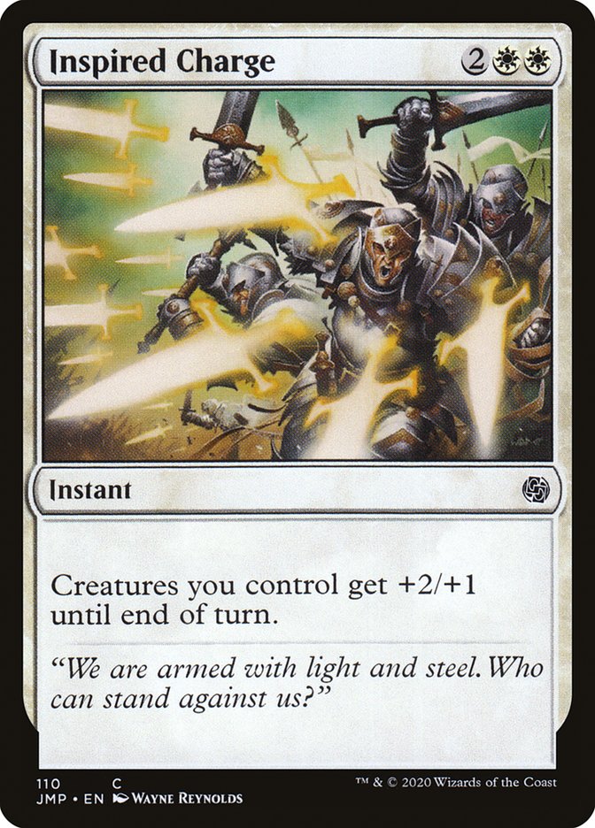 MTG Card Title: Inspired Charge JMP/110