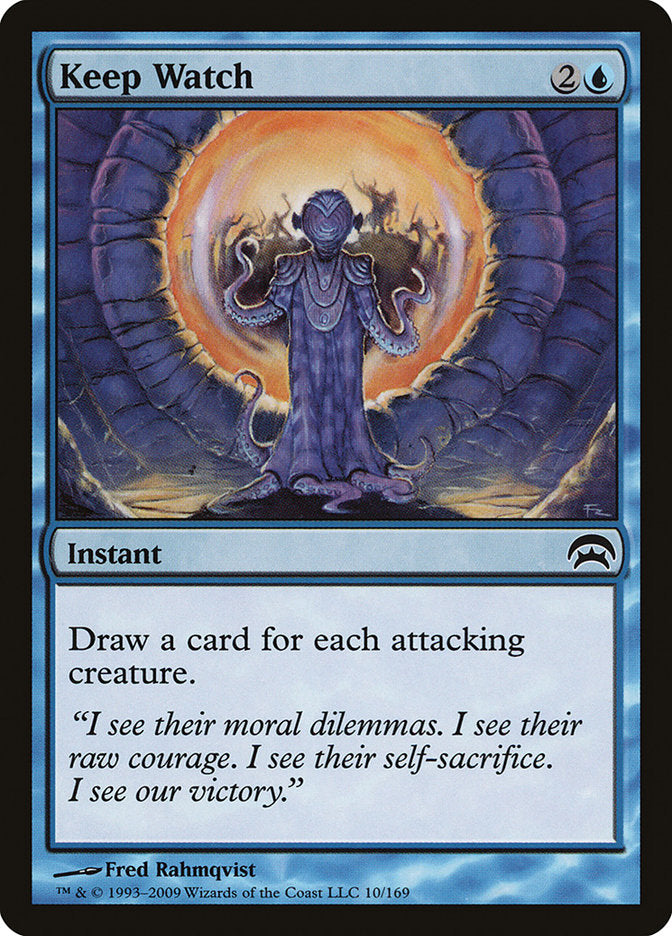 MTG Card Title: Keep Watch HOP/10